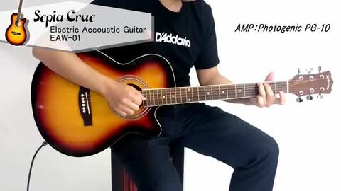 楽天市場】エレアコ 左利き用 Sepia Crue EAW-01LH/VS 入門13点