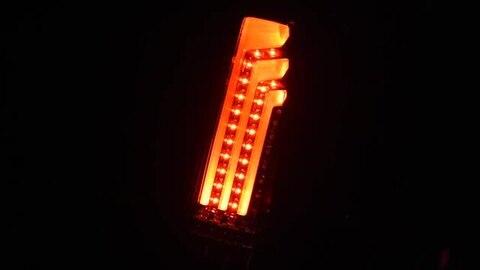 楽天市場】ジムニー JB23W JB43W 縦ファイバー LEDビーム テールランプ