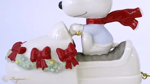 楽天市場】レノックス スヌーピー スノーモービル 812892a LENOX