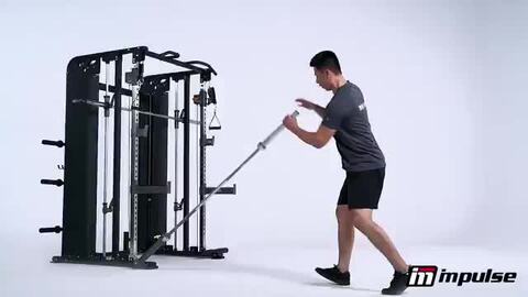 マルチファンクション　スミスマシン 楽天市場】マルチファンクショナルトレーナー＆スミス(200lbs×2