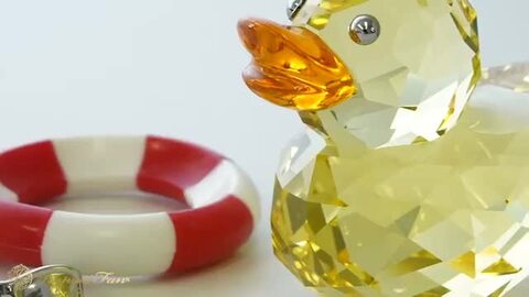 スワロフスキー ハッピーダック サニーサム アヒル スワロフスキー ハッピーダック サニーサム アヒル SWAROVSKI