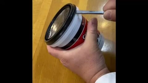 クレオソートリムーバーの開け方