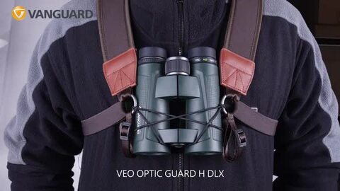 【ベージュ】Vanguard VEO Optic Guard H DLX BR デラックス双眼鏡ハーネス