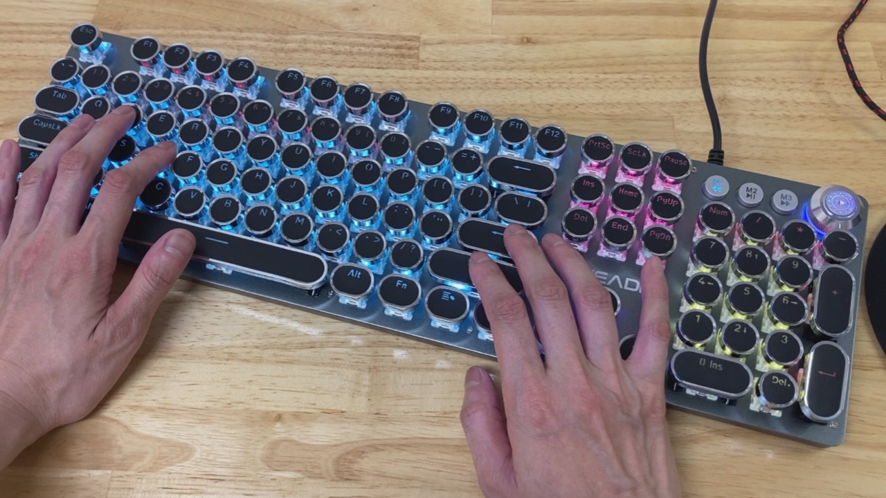 楽天市場】メカニカル ゲーミングキーボード 青軸 windows mac