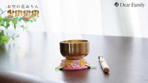 楽天市場】国産 りん 蓮の花のおりん れんりん 振って鳴らす ホワイト