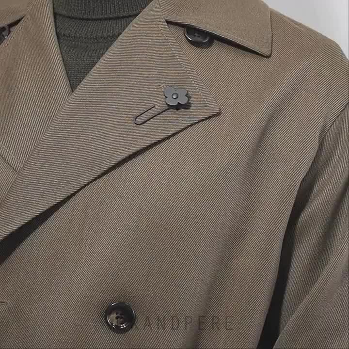 楽天市場】ラルディーニ LARDINI ロングトレンチコート IVADRIEL