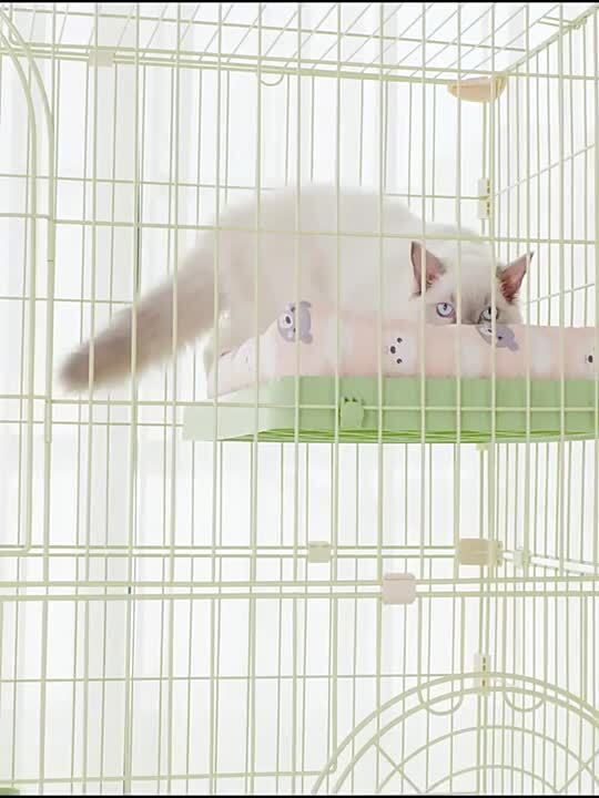 楽天市場】ケージ キャットランドケージ ワイドサイズ 猫ケージ 3段 三