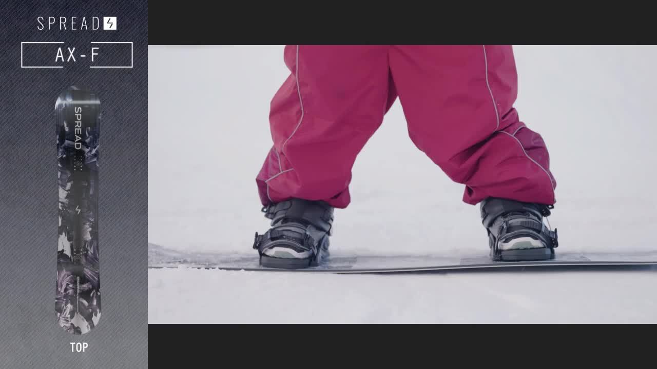 24-25 SPREAD AX-F CV 145cm グラトリ スノーボード 楽天市場】[PV動画] [予約商品] 25-26 SPREAD スノーボード グラトリ