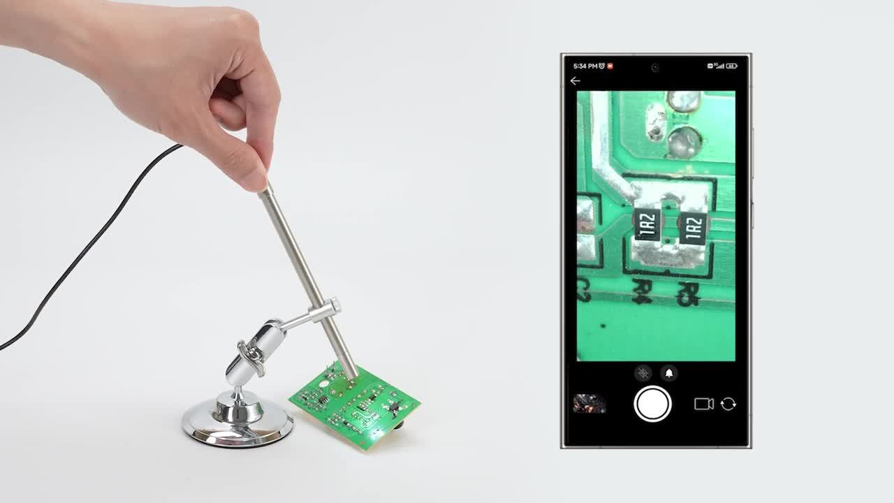楽天市場】USB顕微鏡カメラ iPhone対応可能の電子顕微鏡カメラ AMTORIN