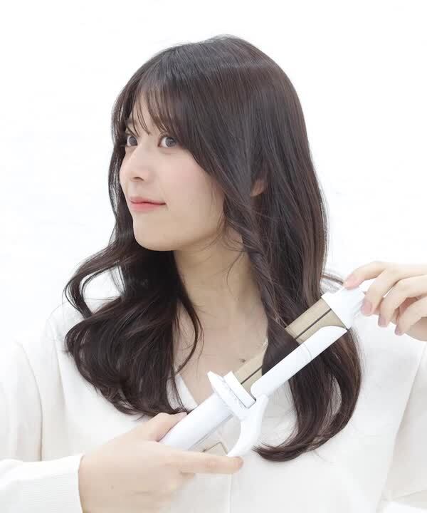 ☆新品未使用☆ 絹女 カールヘアアイロン 32mm　 動作確認済み カールヘアアイロン KC32N【32mm /国内・海外対応/交流（コード