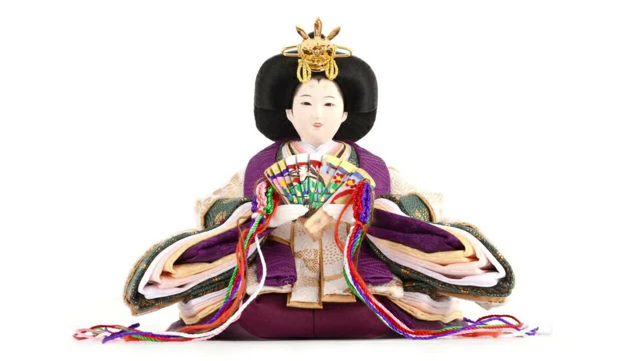 楽天市場】雛人形 コンパクト ひな人形 雛 収納飾り 三段飾り 五人飾り