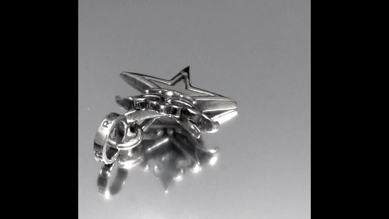 楽天市場】ロイヤルオーダー【公式】【ペンダント】SMALL STAR w CROWN