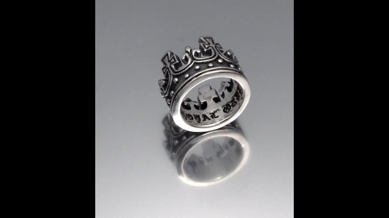 楽天市場】ロイヤルオーダー【公式】【リング】LARGE CROWN 【ROYAL 