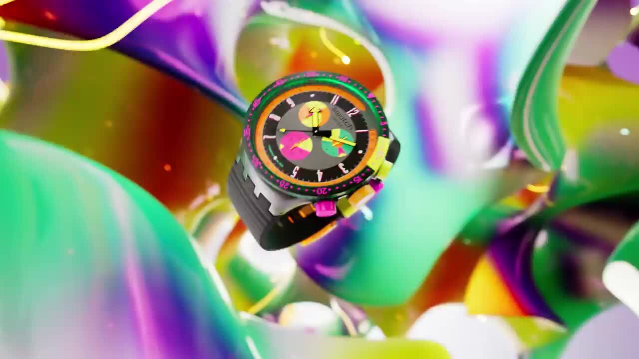 楽天市場】【公式】Swatch スウォッチ SWATCH NEON SEPPIA スウォッチ