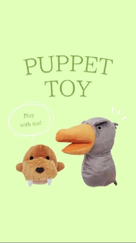 楽天市場】【BESTEVER】ハンドパペット 犬 おもちゃ ペットトイ
